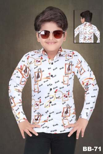 Multi color Printed Shirt by Blueboy Creations