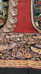 Handicrafted Hand Batik Printed Saree 