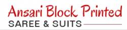 Ansari Block Printed Saree and Suit logo icon