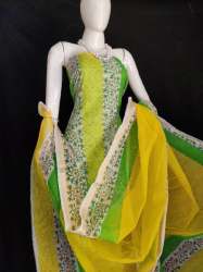 Block Printed suit material