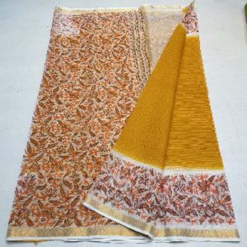 Designer Block Printed saree