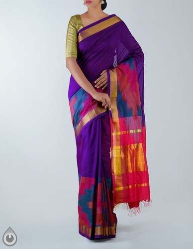 Wedding wear Pochampally Silk saree by Unnati Silk Prints Private Limited