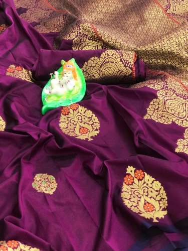 BANARASI WIVING HANDLOOM SILK  SAREE  by Naklang Creation