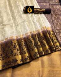 combinations evergreen Beautiful designer saree 