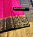 combinations evergreen Beautiful designer saree  thumb 4