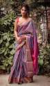 Designer soft cotton weaving Silk saree thumb 6