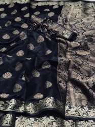 Fancy soft silk cotton saree