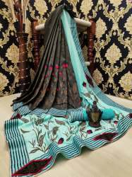  Full heavy qualit soft silk saree