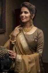 Handloom Linen Silk Saree