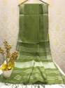 Cotton Slub Plain Saree thumb 6