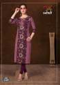 Regular wear Cotton Printed Straight Kurti  thumb 5
