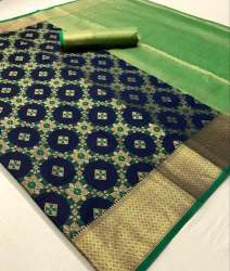 Fancy party wear Banarasi saree