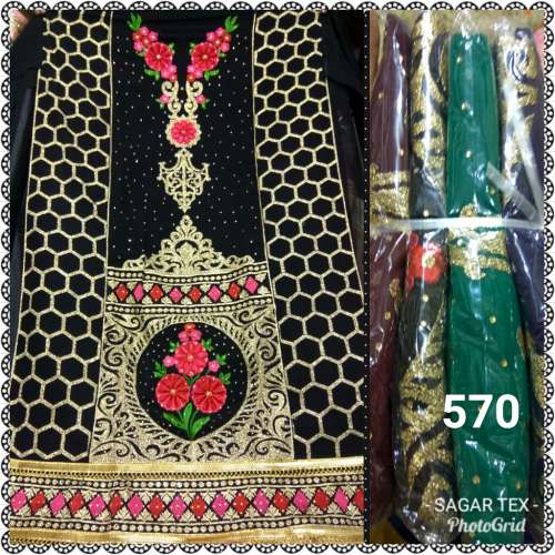 Designer Georgette Suit For Ladies Wear by Sagar Fashion