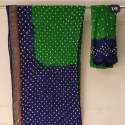 Cotton bhandhani Sarees thumb 5