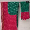 Cotton bhandhani Sarees thumb 8