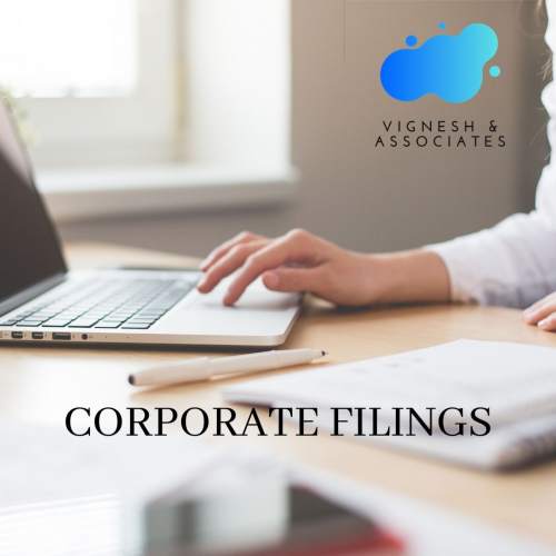 CORPORATE FILINGS by Vignesh and Associates