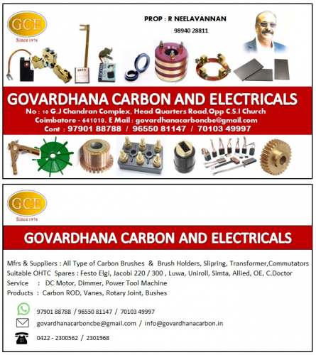 Govardhana Carbon Electricals About The Company