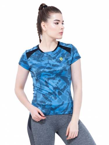 LADIES ROUND NECK T SHIRT by STYLE HUNT FAB TEX