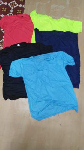 Plain tshirt {china collar}