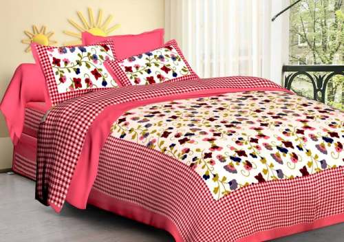 Printed King Size Bed sheets