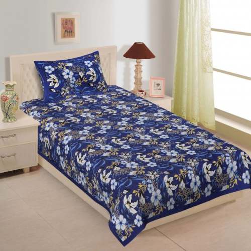 Designer  Printed Fancy Single Bed sheet 