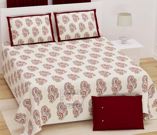 Hand Block print Bedsheet by Lokesh Creation