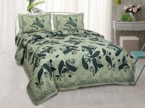 Jaipuri Mango Print Bedsheet 