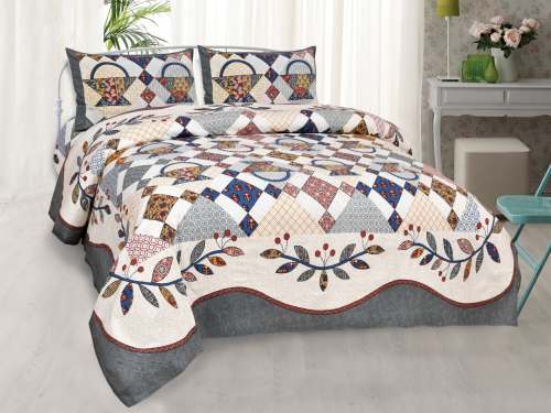 King size 1 Bed Sheet With 2 Pillow 