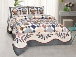 King size 1 Bed Sheet With 2 Pillow 