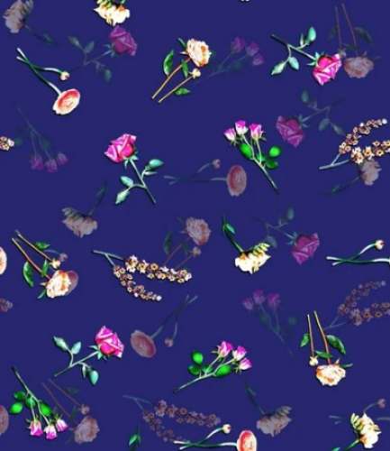 Digital Print Japan Satin Fabric  by parvati fabric