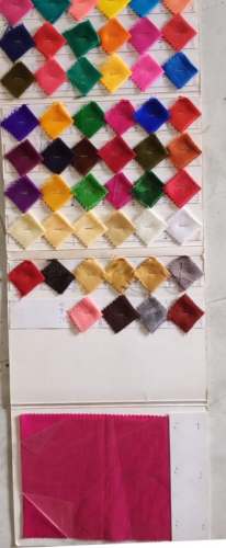 Satin died fabric by parvati fabric