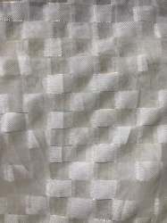 Georgette Checks Butta Grey Garment Fabric.