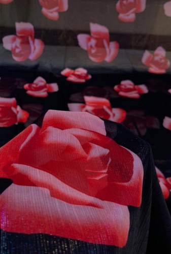 Orner Exports India Georgette Digital Printed Fancy Fabrics