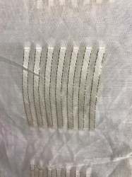 Georgette Kaski Fancy Grey Fabric.