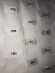 Grey Uneven Inbox fancy Fabric