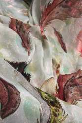 Georgette Digital Flower Fancy Fabric