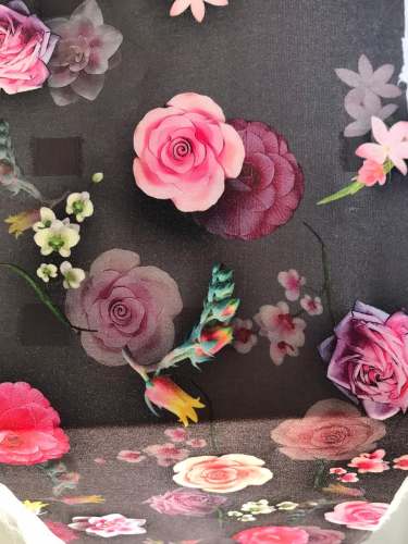 Simmer satin fabric