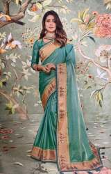 Heavy border saree