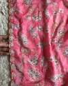 All over Flower Print Soft Chiffon Saree  thumb 3