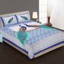 peacock-printed-bed-sheet