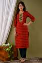 stunning-red-jaipuri-kurti-pant-set
