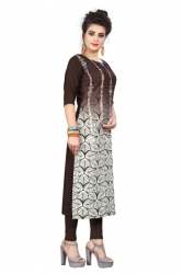Designed New Crepe Kurtis