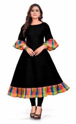 Designer Bell Sleeves Long Kurti 