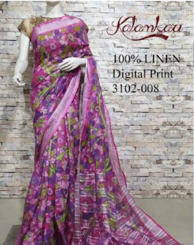 New Printed Handloom Saree For Women