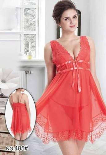 Fancy Short Nighty by Brand Kolkata