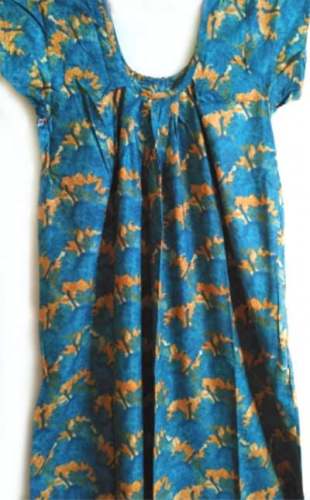 Ladies cotton Printed Nighty 