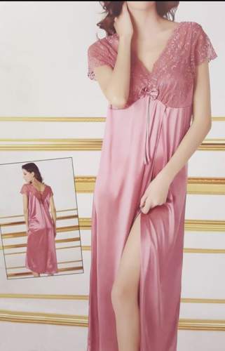 Stylish Satin Silk nighty