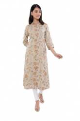 Casual Cotton Prtinted Kurti