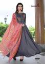 long anarkali  Kurti with Dupatta thumb 1