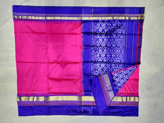 semi rajkot plane  by Markendaya Handlooms and Textiles